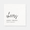 Cheers Wedding Party Rehearsal Dinner Napkins