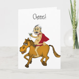 Cheers. Wishing you a super birthday! Card