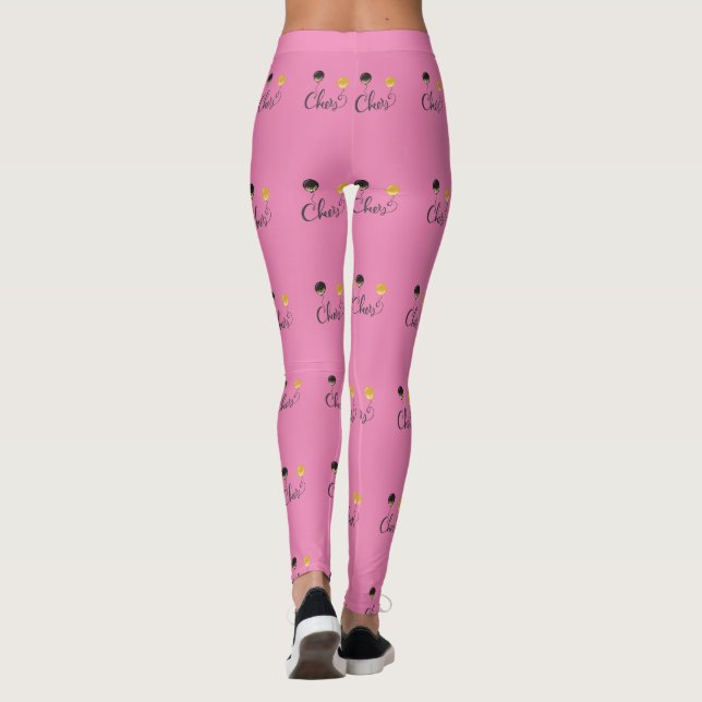 Cheers with Balloons Leggings (Back)