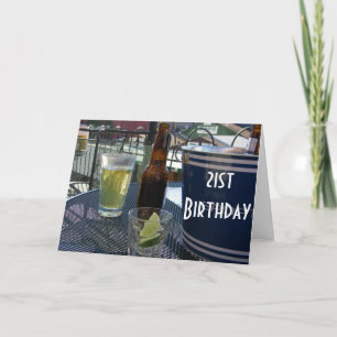 CHEERS - YOU ARE 21 CARD