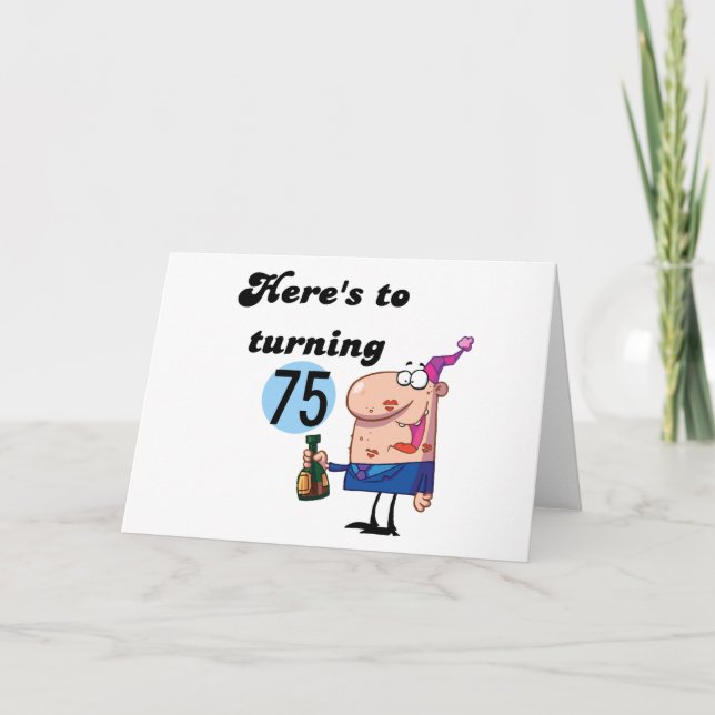 CHEERSTO75 CARD (Front)