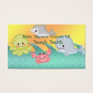Cheery Baby Sea Creatures Baby Shower