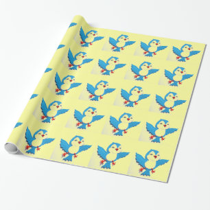 Cheery Bird Gift Wrapping Paper