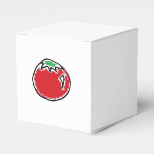 Cheery Cherry Tomato Cartoon Favour Box
