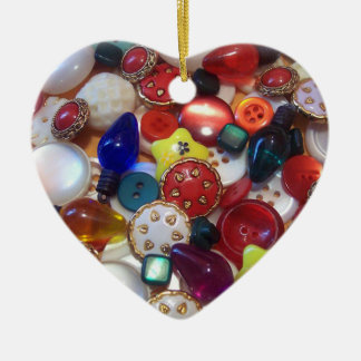 Cheery Christmas Buttons Ornament