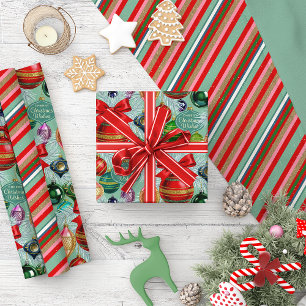 Cheery Christmas Wishes Wrapping Paper