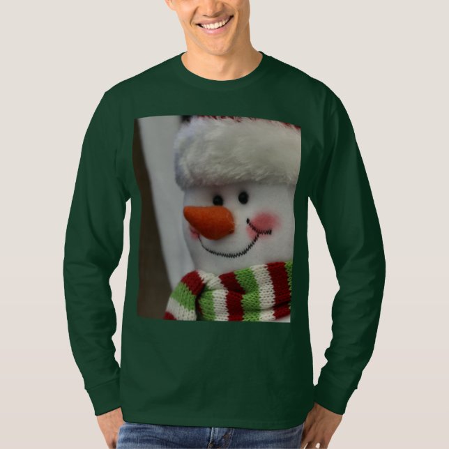 Cheery Snowman T-Shirt (Front)