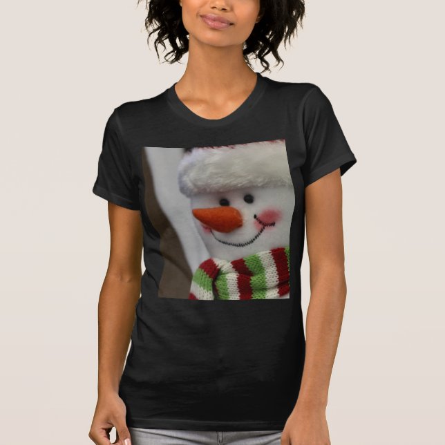Cheery Snowman T-Shirt (Front)
