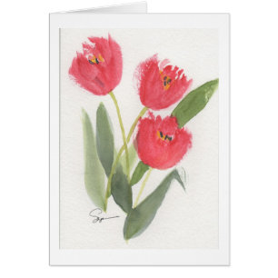 Cheery Spring Tulips