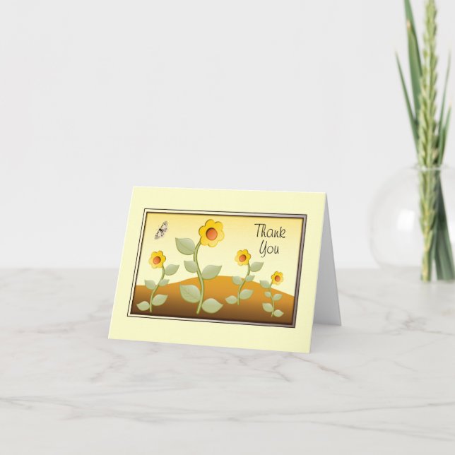 Cheery Thank You Card (Front)