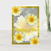 Cheery Yellow Daisies Thinking of You