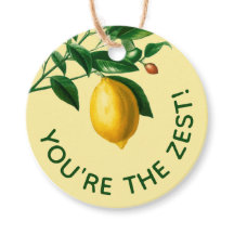 Cheery You're The Zest  🍋 Hand-Drawn Lemon