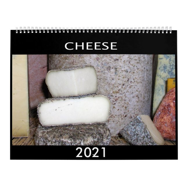 Cheese 2021 Calendar (Cover)