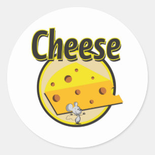 Cheese and Mouse Stickers