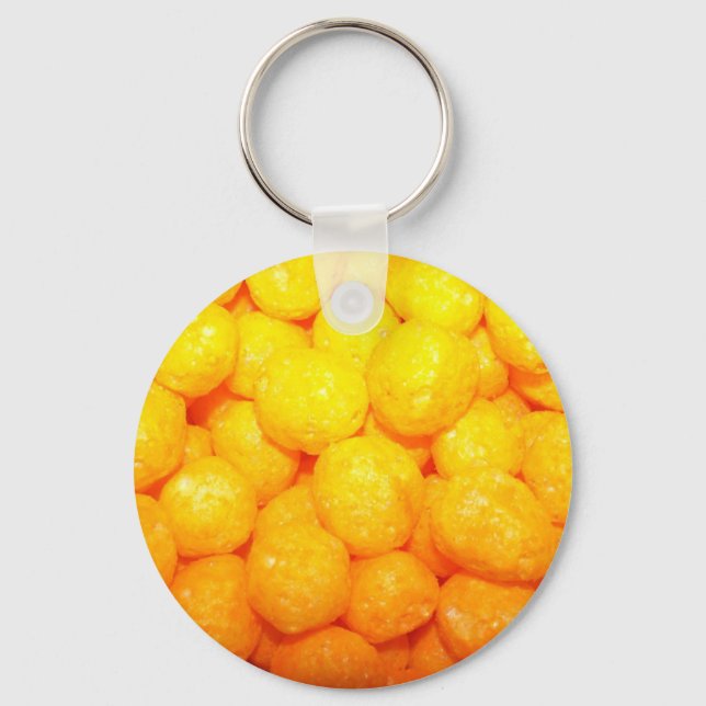 cheese balls key ring (Front)