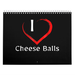 Cheese Balls Novelty Appetizers Calendar