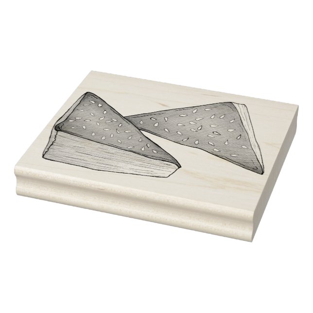 Cheese Bourekas Savory Pastry Baked Homemade By Rubber Stamp (Stamp)