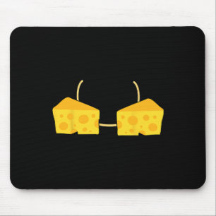 Cheese Bra Costume Cute Easy Food Halloween Gift  Mouse Mat