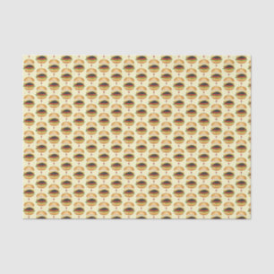 Cheese Burger Cheeseburger BBQ Barbecue Cookout Tissue Paper