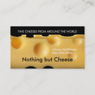 cheese business card