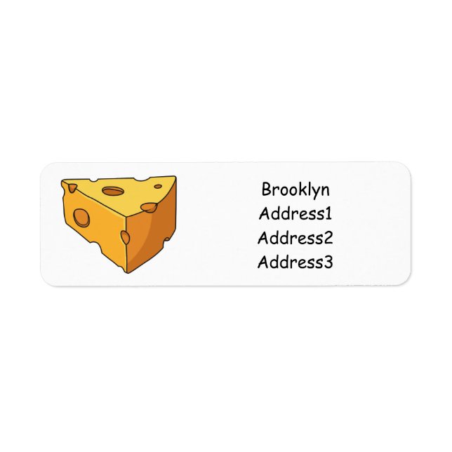 Cheese cartoon illustration (Front)