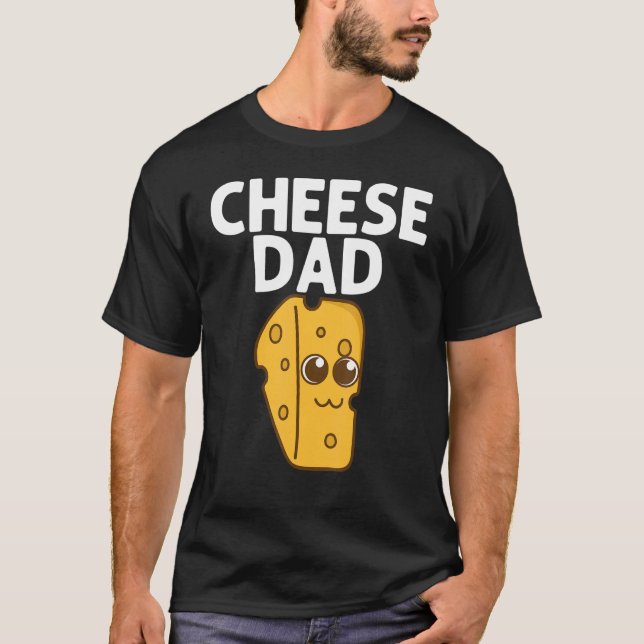 Cheese Cheddar Dairy Milk Product  Dad Men T-Shirt (Front)