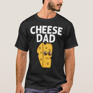 Cheese Cheddar Dairy Milk Product Dad Men T-Shirt