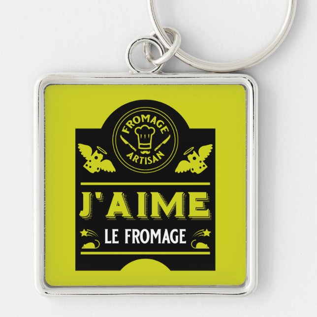 Cheese Eaters And Artisans Key Ring (Front)