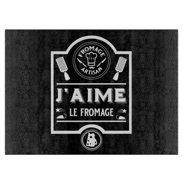 Cheese Eaters Cutting Board (Front)