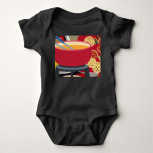 Cheese Fondue Baby Bodysuit