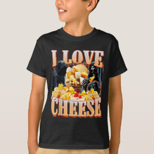 Cheese Food Lover Funny Skeleton Meme Humor Men Wo T-Shirt