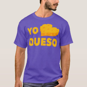 Cheese Heart Dairy Farming Love Queso T-Shirt