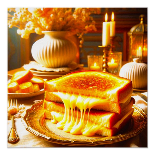 Cheese Heaven: The Ultimate Comfort Food Poster (Front)