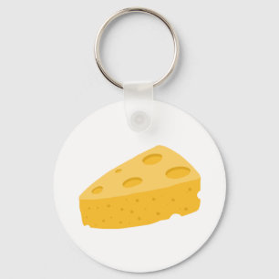 Cheese Key Ring