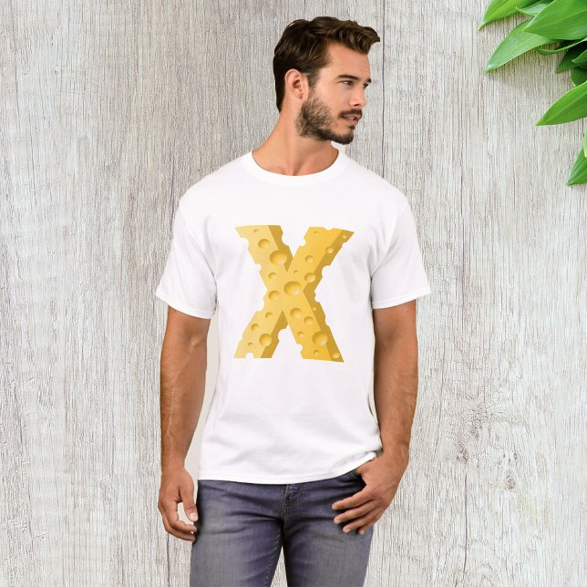 Cheese Letter X Mens T-Shirt (Creator Uploaded)