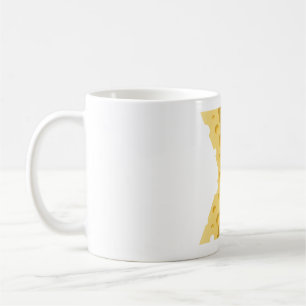 Cheese Letter X Typography Coffee Mug