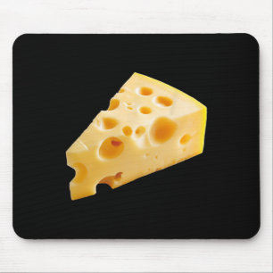 Cheese Lover Graphic Halloween Costume Mouse Mat