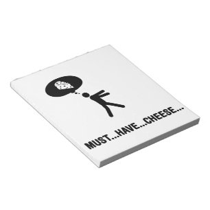 Cheese Lover Notepad