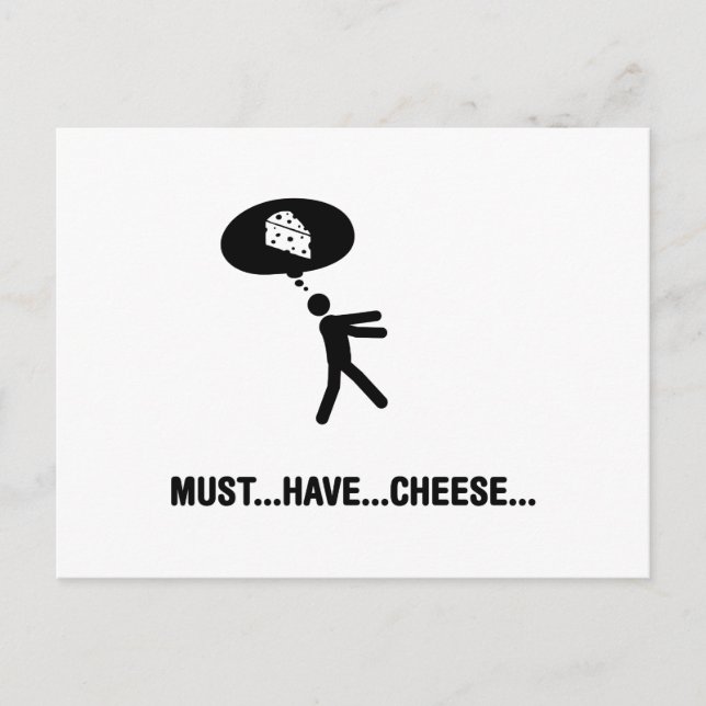 Cheese Lover Postcard (Front)