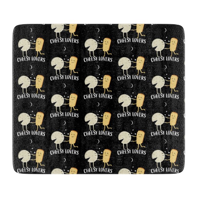 Cheese Lovers And Connoisseur  Cutting Board (Front)