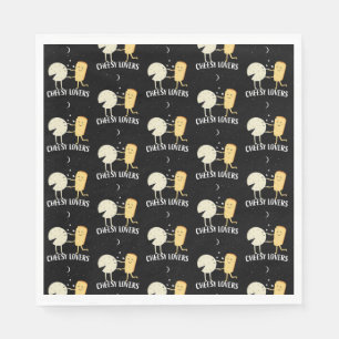 Cheese Lovers And Connoisseur Napkin