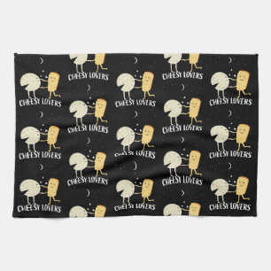 Cheese Lovers And Connoisseur Tea Towel
