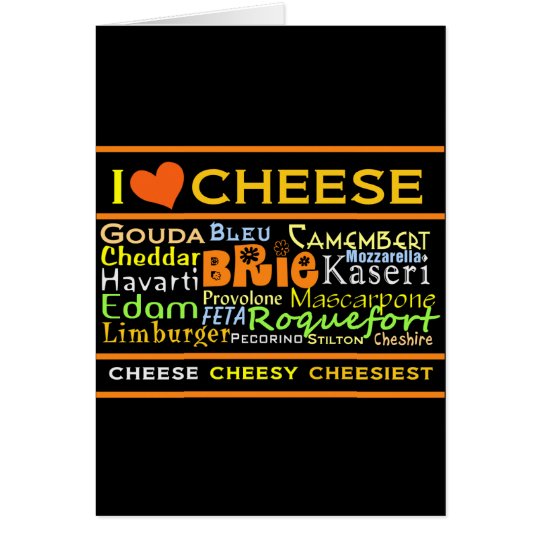 Cheese Lovers Card