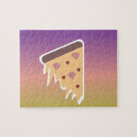 Cheese Lovers Pizza Ombre Gradient Colourful
