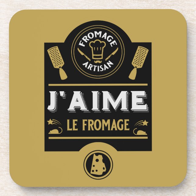 Cheese Maker Coaster (Front)