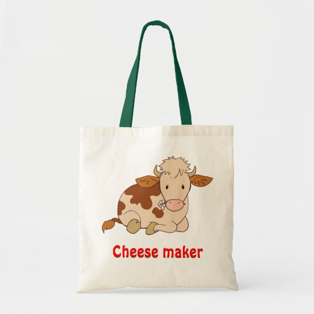 Cheese maker tote bag (Front)