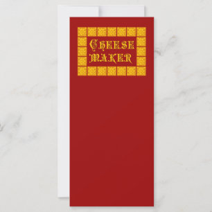 Cheese Maker Vintage Kitchen Art