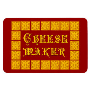 Cheese Maker Vintage Kitchen Art Magnet