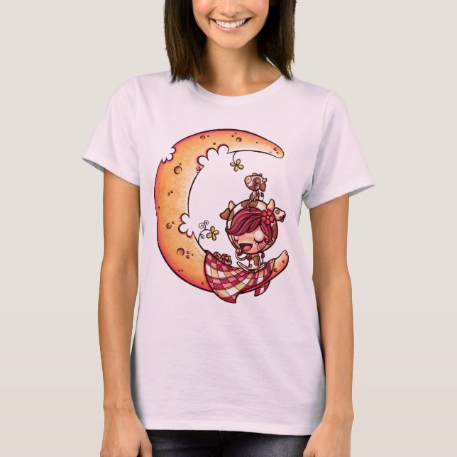 Cheese Moon tshirt (Front)