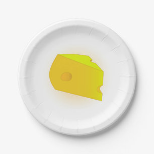 Cheese Paper Plate